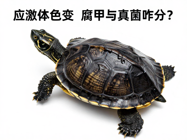 龟苗应激体色变、腐甲与真菌咋分?新手必看的鉴别技巧