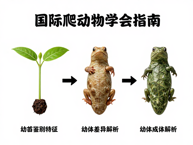 国际爬行动物学会指南，幼苗鉴别技巧与幼体成体差异解析