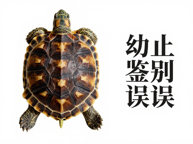 乌龟腹甲花纹拼接与人为造型误导,教你通过幼苗鉴别技巧避坑