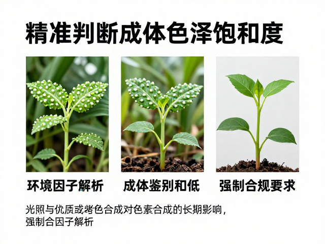 避开人为造型误导!掌握幼苗鉴别技巧,精准判断成体色泽饱和度