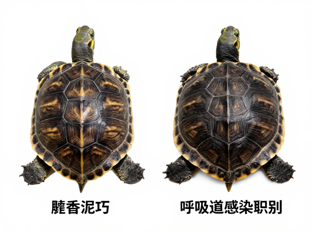 麝香龟与泥龟对比,幼苗鉴别技巧及呼吸道感染症状识别