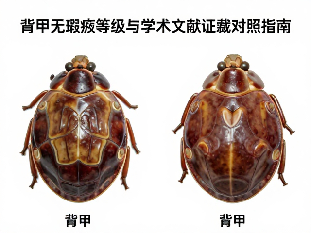 幼苗鉴别技巧，背甲无瑕疵等级与学术文献记载对照指南