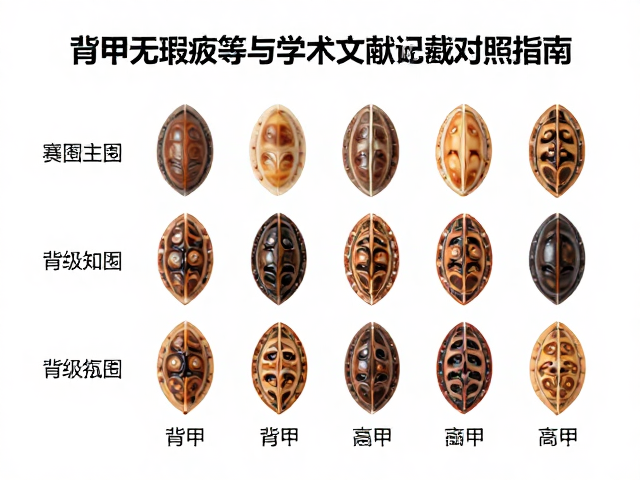 幼苗鉴别技巧，背甲无瑕疵等级与学术文献记载对照指南