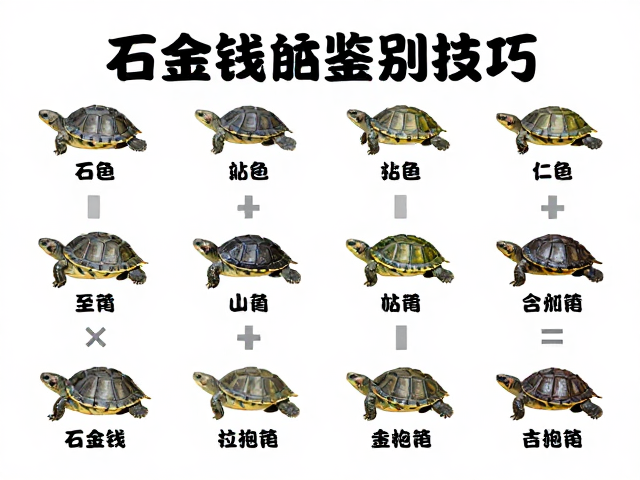 石金钱龟幼苗鉴别技巧,宠物市场标准分类与区别全解析
