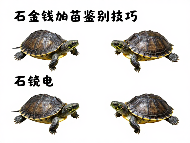 石金钱龟幼苗鉴别技巧，宠物市场标准分类与区别全解析