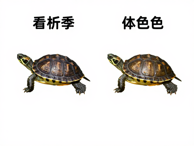 龟苗怎么辨?看裙边外翻与四季体色变化,教你精准鉴别健康幼苗