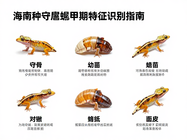 海南种守宫蜕甲期幼苗鉴别技巧与特征识别指南