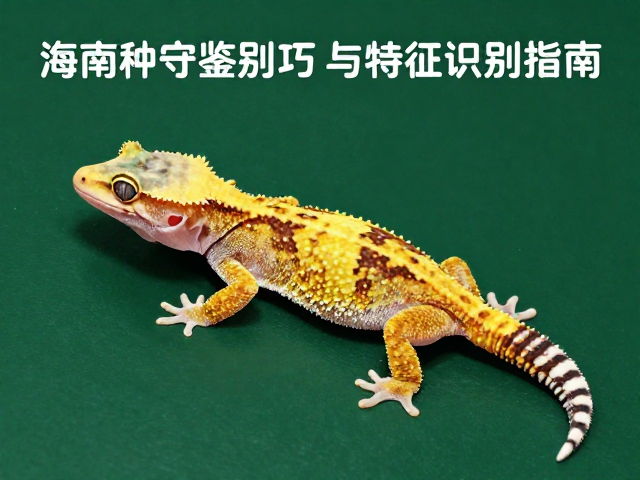 海南种守宫蜕甲期幼苗鉴别技巧与特征识别指南