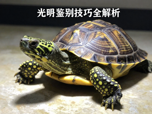 龟苗头纹显现与色变,光照环境鉴别技巧全解析
