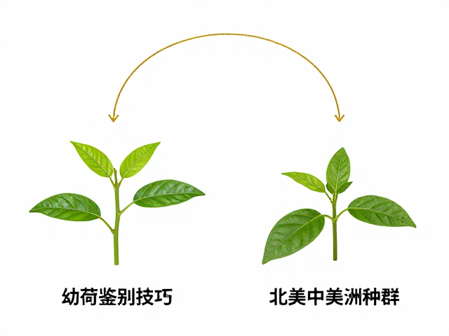 头顶金线连续性揭秘,幼苗鉴别技巧与北美中美洲种群区别