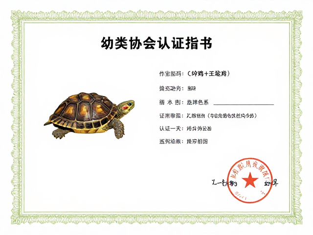 幼苗鉴别技巧,人工选育色系与专业龟类协会认证指南
