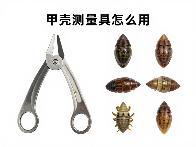 甲壳测量工具怎么用?幼苗鉴别技巧与寄生虫体外表现全解析