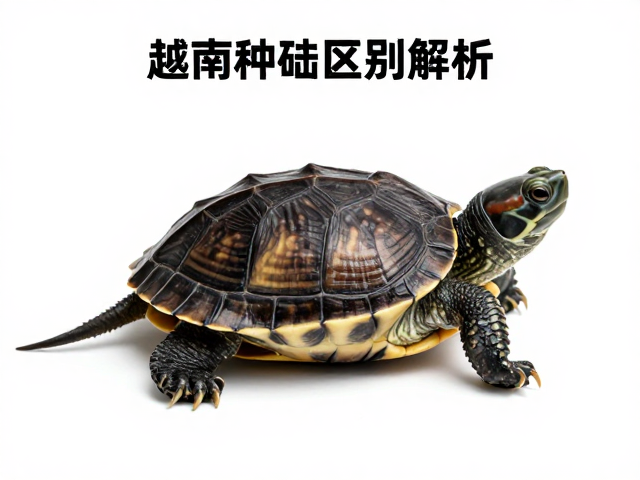 金钱龟幼苗鉴别,唇斑特征与越南种区别全解析