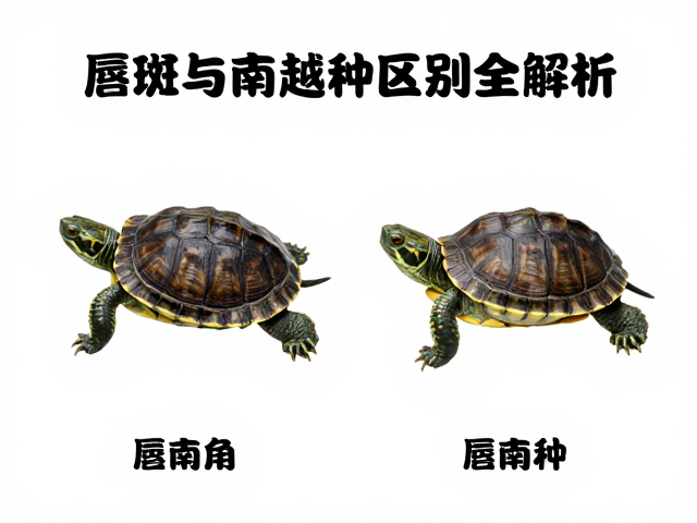 金钱龟幼苗鉴别,唇斑特征与越南种区别全解析