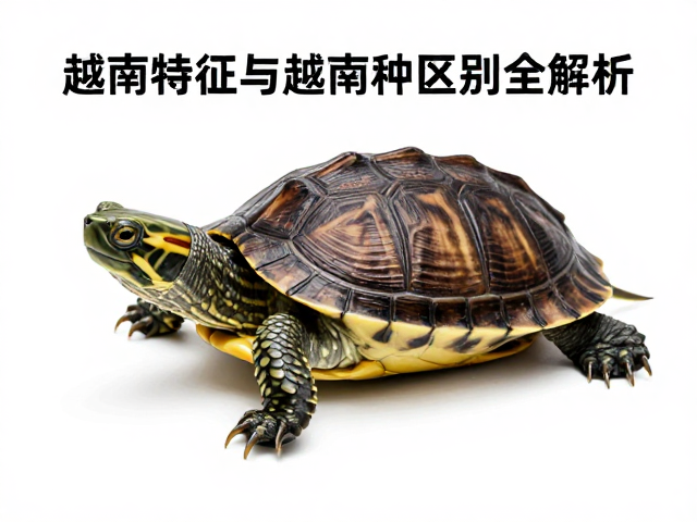 金钱龟幼苗鉴别,唇斑特征与越南种区别全解析