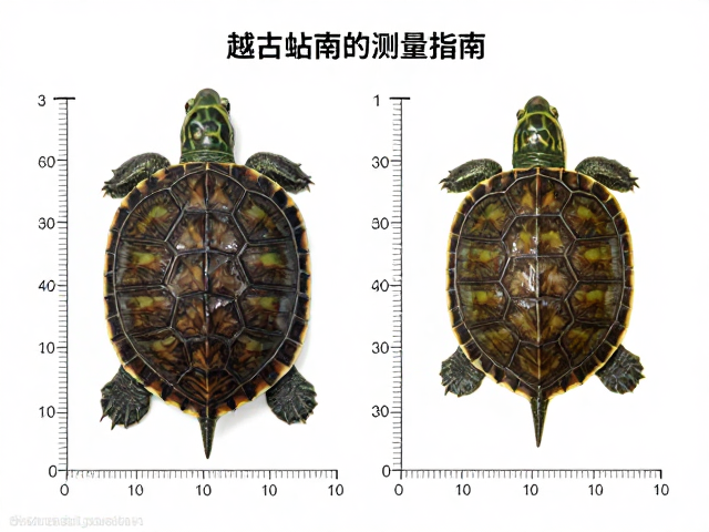 金钱龟幼苗鉴别,对比越南种,标准化尺寸测量指南