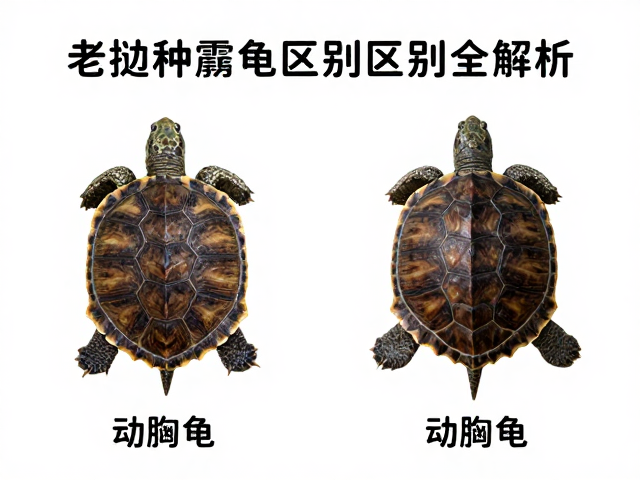 老挝种麝香龟鉴别,幼苗特征与动胸龟区别全解析