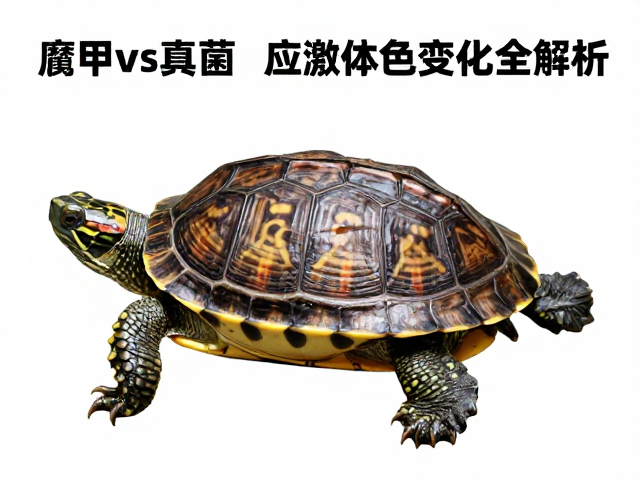 龟苗鉴别,腐甲vs真菌、应激体色变化全解析