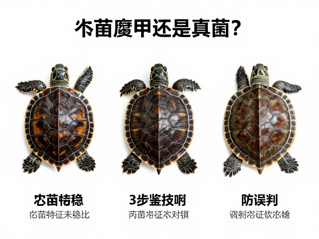 幼龟腐甲还是真菌?幼苗特征未稳时,3步鉴别技巧防误判