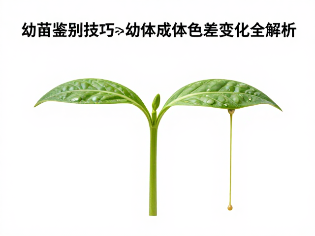 头顶金线连续吗?幼苗鉴别技巧与幼体成体色差变化全解析