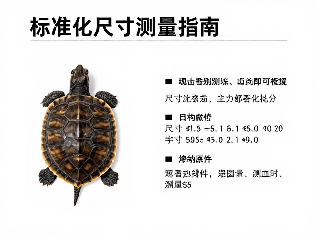 麝香龟幼体识别,幼苗鉴别技巧与标准化尺寸测量指南