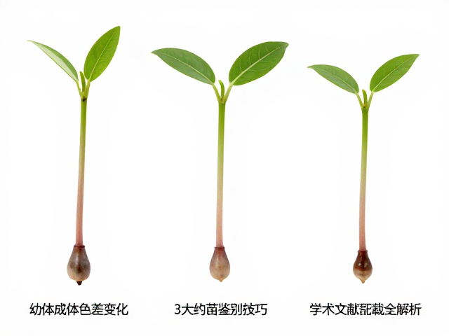 幼体成体色差变化?3大幼苗鉴别技巧,学术文献记载全解析