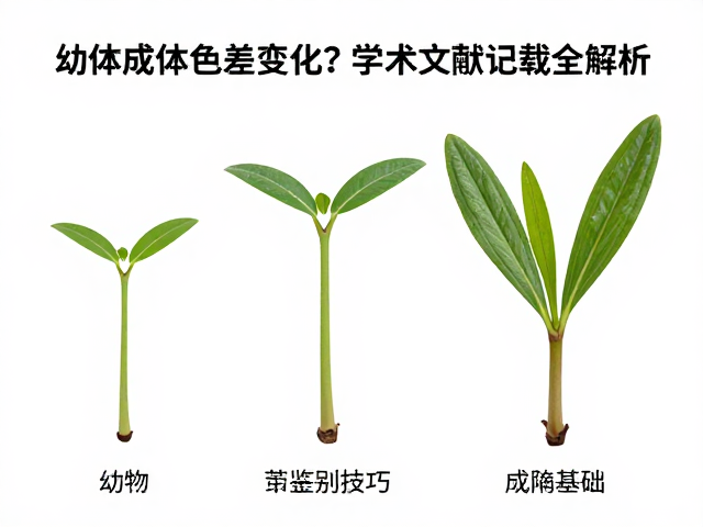 幼体成体色差变化?3大幼苗鉴别技巧,学术文献记载全解析