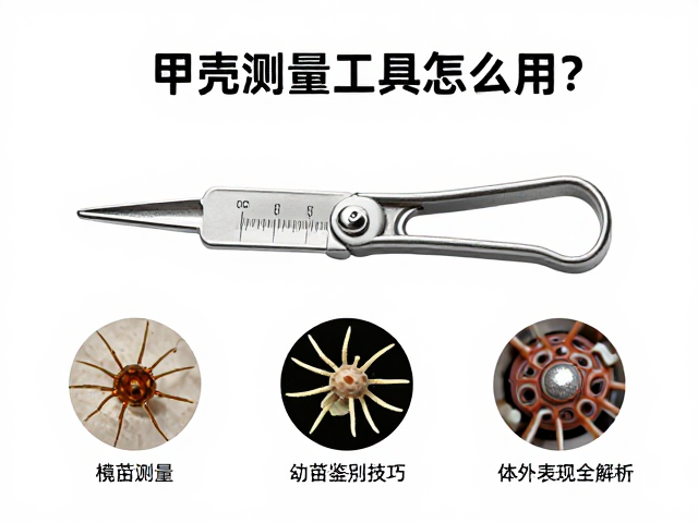甲壳测量工具怎么用?幼苗鉴别技巧与寄生虫体外表现全解析