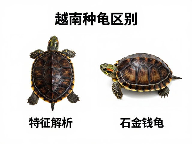 越南种龟幼苗鉴别,特征解析与石金钱龟区别,新手避坑指南