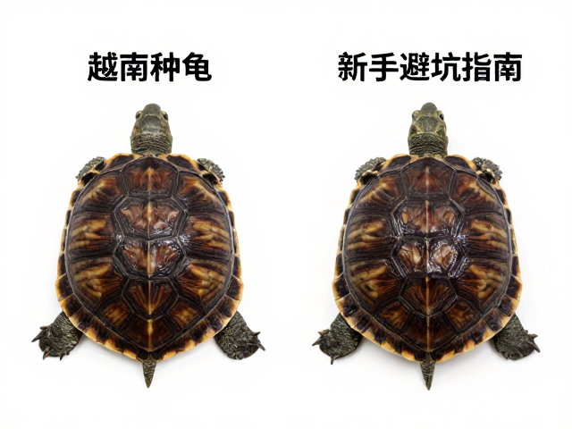 越南种龟幼苗鉴别，特征解析与石金钱龟区别，新手避坑指南