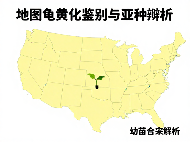 地图龟白化黄化鉴别与亚种辨析,幼苗识别技巧全解析
