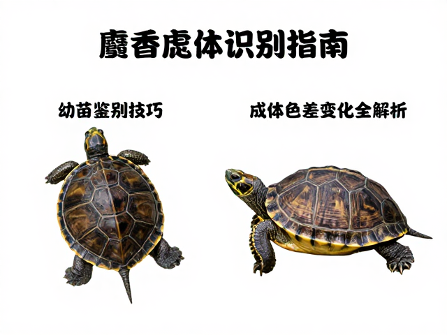 麝香龟幼体识别指南，幼苗鉴别技巧与成体色差变化全解析
