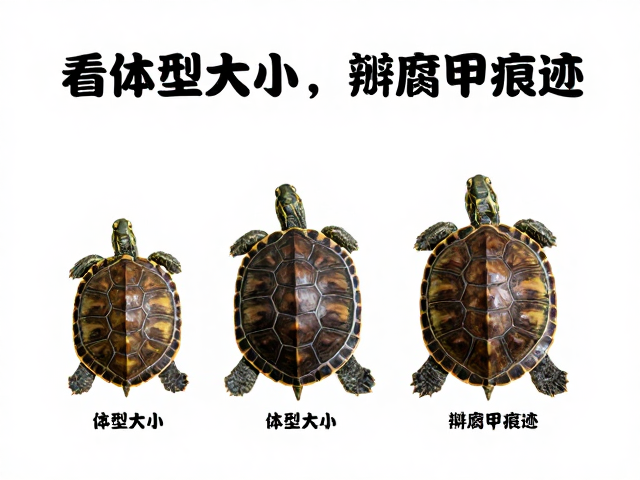 龟苗怎么挑？看体型大小、辨腐甲痕迹，幼苗鉴别技巧全解析