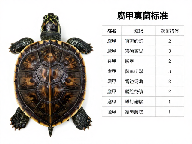 乌龟幼苗鉴别技巧,腐甲与真菌区别,附宠物市场分类标准