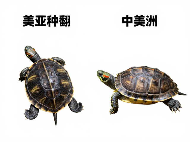 龟苗怎么挑?看裙边外翻与北美中美洲种群区别,新手鉴别技巧