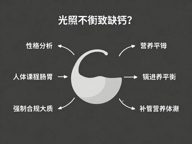光照不足致缺钙?结合性格分析,打造营养均衡搭配方案