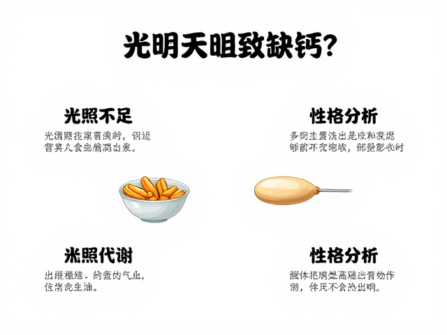 光照不足致缺钙？结合性格分析，打造营养均衡搭配方案