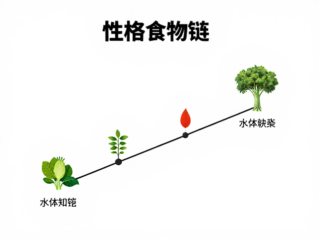 性格与营养，揭秘水体食物链一环的均衡搭配