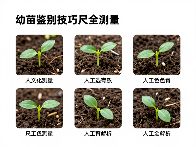 幼苗鉴别技巧,标准化尺寸测量与人工选育色系全解析