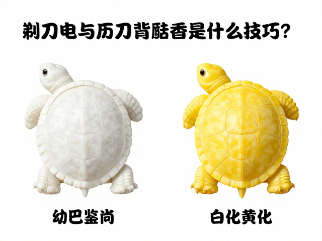 剃刀龟与刀背麝香怎么分?幼苗鉴别技巧,白化黄化识别指南