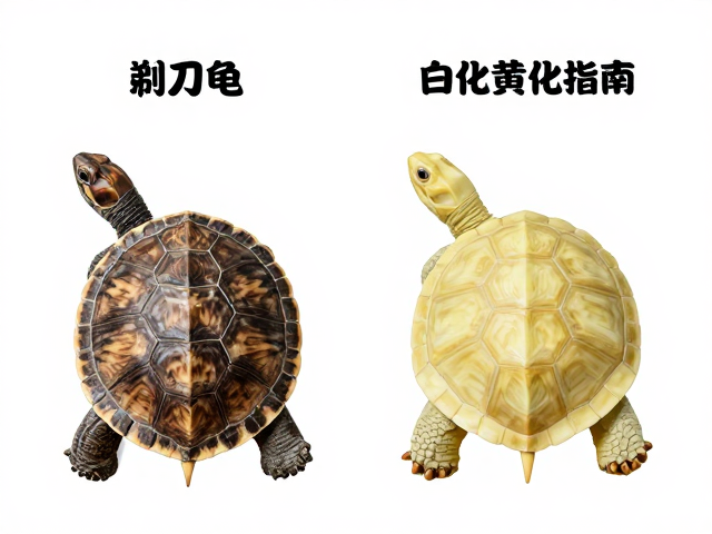 剃刀龟与刀背麝香怎么分？幼苗鉴别技巧，白化黄化识别指南