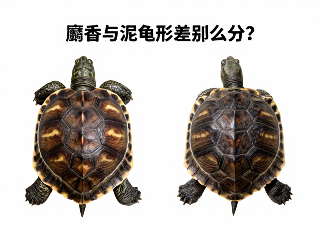 麝香龟与泥龟怎么分？幼苗鉴别技巧，背甲盾片排列规则详解
