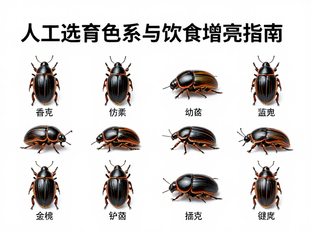 甲壳虫人工选育色系，幼苗鉴别技巧与饮食增亮指南