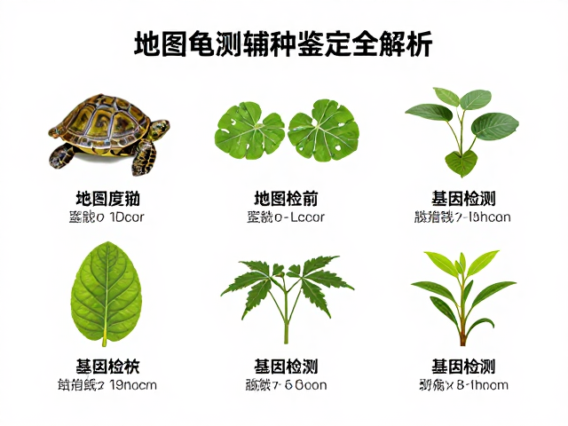 地图龟亚种怎么分?幼苗鉴别技巧与基因检测辅助鉴定全解析