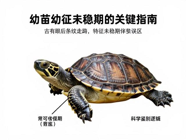 幼龟眼后条纹走向，幼苗鉴别技巧与特征未稳期的关键指南