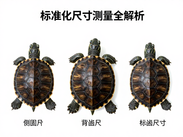 乌龟幼苗鉴别技巧，背甲盾片排列与标准化尺寸测量全解析