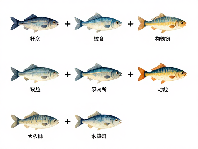 鱼性格与营养,揭秘水体食物链一环的均衡搭配