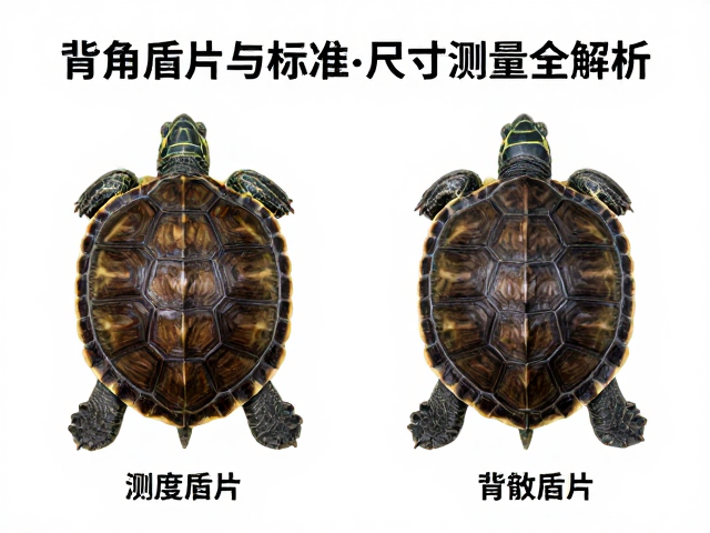 乌龟幼苗鉴别技巧，背甲盾片排列与标准化尺寸测量全解析
