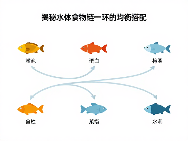 鱼性格与营养,揭秘水体食物链一环的均衡搭配