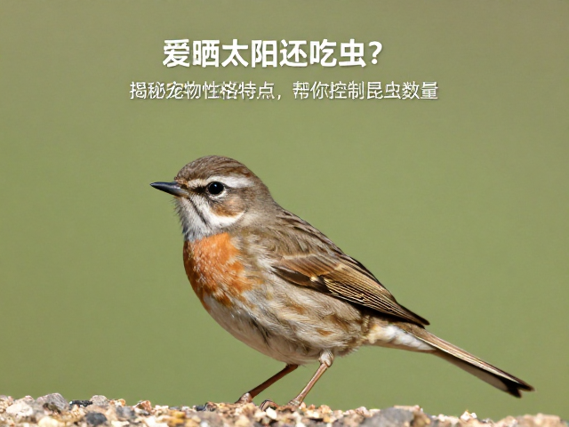 爱晒太阳还吃虫?揭秘宠物性格特点,帮你控制昆虫数量